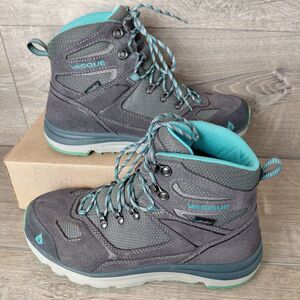 Vasque Boots Womens Size 7.5 Gray Mesa Trek Mid Ultradry Outdoor Hiking 7449